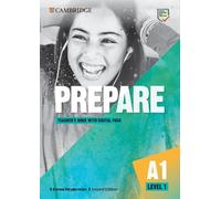 Prepare Level 1 Teacher`s Book with Digital Pack (Cambridge English Prepare!) - 9781009023023