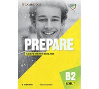 Prepare Level 7 Teacher`s Book with Digital Pack (Cambridge English Prepare!) - 9781009032490
