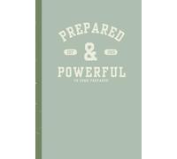 Prepared& Powerful: Hardcover Lined Notebook for Black Women | 150 pages 6x9 Motivational Journal for Working Women | Professional Notebook for Career Goals and Daily Writing