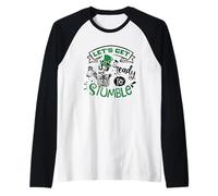 Preparémonos para tropezar con el día de San Patricio Camiseta Manga Raglan