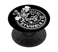 Preparémonos para tropezar con la diversión de San Patricio PopSockets PopGrip Adhesivo