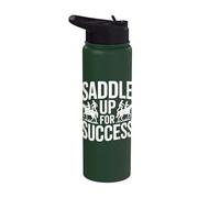 Prepárense para triunfar: jinetes ecuestres Stainless Steel Insulated Water Bottle