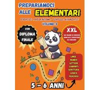 Prepariamoci alle Elementari esercizi di Pregrafismo Livello Avanzato per bambini di 4 5 6 anni: Libro di attività per imparare a scrivere: percorsi ... creativo per prepararsi alla scuola primaria.