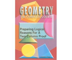 Preparing Logical Reasons for a Two-Column Proof [USA] [DVD]