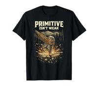 Prepper Supervivencia Primitive Isn'T Weak Camiseta