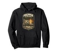 Prepper Supervivencia Shelter Fire Water Signal Sudadera con Capucha