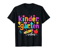 Preppy Kindergarten Vibes Volver a la Escuela Maestro Niñas Niños Camiseta