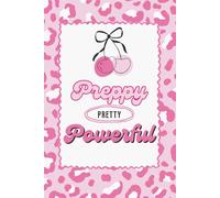 Preppy Notebook for Teen Girls | Cute Aesthetic Composition Journal | Features 108 Positive Affirmations to Slay Your Day: Pretty Pink School Supplies ... Kids, Tweens; Perfect Gift for Teenage Girl