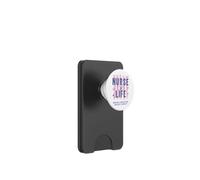 Preppy Nurse Cute Bow Nurse Cita Divertido RN Trabajo Enfermera Humor PopSockets PopWallet para MagSafe