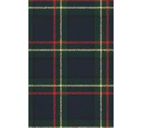 Preppy Plaid Hard Cover Journal: 6” x 9” | 100 Lined Pages | Glossy Finish
