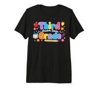 Preppy Third Grade Dream Team Back to School Teachers Kids Camiseta Premium