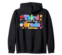 Preppy Third Grade Dream Team Back to School Teachers Kids Sudadera con Capucha