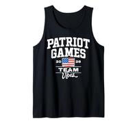 Preppy Universitario de los Patriot Games 2026 Camiseta sin Mangas