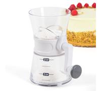 Prepworks 2 to 1, Double Volume Quick Sift Flour Sifter For Baking, 2 cup