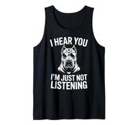 Presa Canario Perro Divertido Presa Canario Camiseta sin Mangas