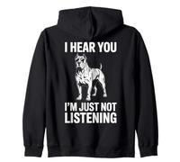 Presa Canario Perro Divertido Presa Canario Sudadera con Capucha