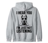 Presa Canario Perro Divertido Presa Canario Sudadera con Capucha