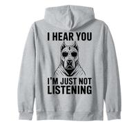 Presa Canario Perro Divertido Presa Canario Sudadera con Capucha