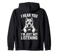 Presa Canario Perro Divertido Presa Canario Sudadera con Capucha
