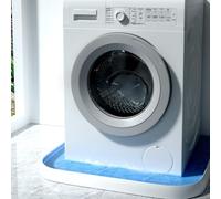 Presa de agua de ducha de silicona para baño y cocina, barrera de agua antideslizante para separación seca y húmeda con adherencia segura al suelo (blanco-200 cm)