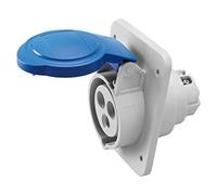 Gewiss hp - Base/s inclinada 10o hp 2 polos+tierra 16a 230v 6h ip44