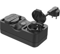Presa Inteligente Smart Wi-Fi MEROSS MSS620 Negro Exterior Google Alexa