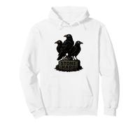 Presagio de Tres Cuervos Sudadera con Capucha