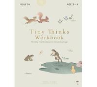 Preschool Activity Workbook for 3 to 4 Year Olds Tiny Thinks Spring Edition: A Calm, Screen-Free Activity Book for Counting, Tracing, Matching & Early Logic Montessori-Inspired Gift