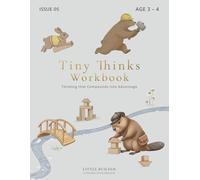 Preschool Activity Workbook for 3 Year Olds Ages 3-4 | Screen-Free Counting, Tracing & Matching | Tiny Thinks Construction Edition: Calm Toddler ... (Tiny Thinks The Logic Foundation (Ages 3-4))
