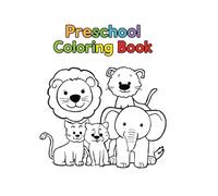 PreSchool Kids Coloring Kids | Creative Fun for Little Artists!: Fun & Easy Animal Coloring Book Ages 3-5