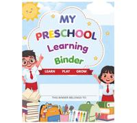 PRESCHOOL LEARNING BINDER
