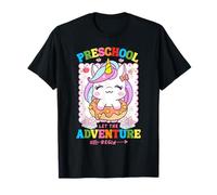 Preschool Let The Adventure Begin Cute Unicorn Lover Girl Camiseta
