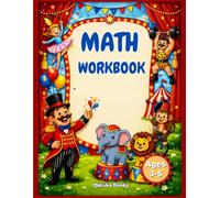 Preschool Math Workbook Ages 3-5: Fun & Easy Activities for Kids, Number Tracing, Counting, Patterns & Matching, Kindergarten Readiness