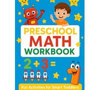 Preschool Math Workbook: Count, Match, and Learn Numbers with Cute Animals, Fruits & Vegetables - Fun Math for Kids Ages 3-5