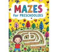 Preschool Maze Adventure: Simple Path Puzzles for Ages 3-5 | Learning Shapes, Animals & Numbers