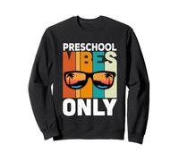Preschool Students Vintage Vibes Only Back To School Sudadera