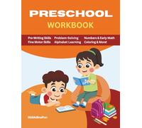 Preschool Workbook: Over 100 Educational Activities to Build Fine Motor Skills and Prep for Pre-K & Kindergarten