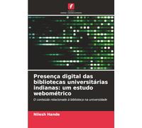 Presença digital das bibliotecas universitárias indianas: um estudo webométrico: O conteúdo relacionado à biblioteca na universidade