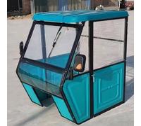 Presenning för elektrisk trehjuling, överdrag för elektrisk trehjuling, markis för leverans av elektrisk trehjuling med 3 hjul, vattentät och väderbeständig markis i canvas för (grön, 100 cm/39,4 tu