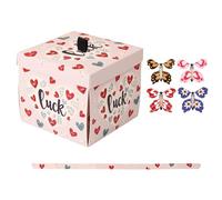 Present Box, Surprise Present Box, Birthday Surprise, Valentine’s Day Present Box, Exploding Presents Box with Paper Butterflies for Special Occasions Birthdays and Valentine's Day