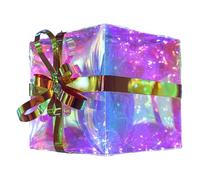 Present Boxes Decorations, Led Present Box, Light Present Box, Christmas Lighted Present Boxes, 10cm/15cm/20cm Christmas Tree Ornaments, Beautiful Christmas Tree Light up Decorations for Holidays