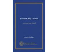 Present-day Europe: its national states of mind