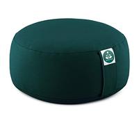 Present Mind Zafu - Cojín redondo para yoga (altura de 16 cm) - Diferentes colores - Cojines altos para yoga/cojín de meditación - Fabricado en la UE - Funda lavable - Cojín de asiento de suelo 100%