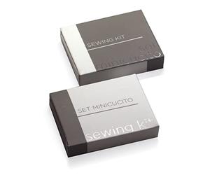 Present-More Kit costura Smart - Kit de costura 250 unidades para Hoteles y B&B | Kit de costura embolsado individualmente y envasado en cajita reciclable