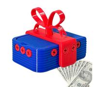 Present Puzzle Box - 2.95x2.52x2.36 Inches Funny Prank Screw Box Puzzle For Presnt - Unique Prank Present Bx Surprise P resent For Jewelry Toys