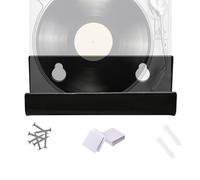 Presentación de pared de discos genéricos | Almacenamiento de acrílico para álbumes - Expositor de pared de discos, para sala de juegos, oficina, estudio, sala de estar, habitación infantil, entrada