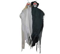 Presentación Esqueleto Gótico - Figuras Horror Vintage, Accesorios De Halloween Al Aire Libre | Esqueleto Novio Con Sonido De Miedo, Decoración Para Jardín Pared Casa Ventana Campamento Interior