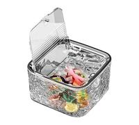 Presentación 'organizador para el cabello | Caja De Almacenamiento De Cosas Para El Cabello | Contenedor De Artículos Pequeños Con Tapa, Soporte Para El Cabello, Titular De La Diadema, Calibre Para