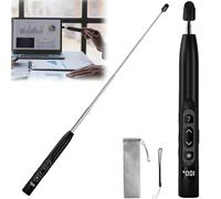 Presentador con puntero láser, mando a distancia de presentación con puntero extensible, mando a distancia PowerPoint, puntero para presentaciones, puntero láser, para aula, aula, oficina