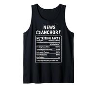 Presentador de Noticias Divertidas Camiseta sin Mangas